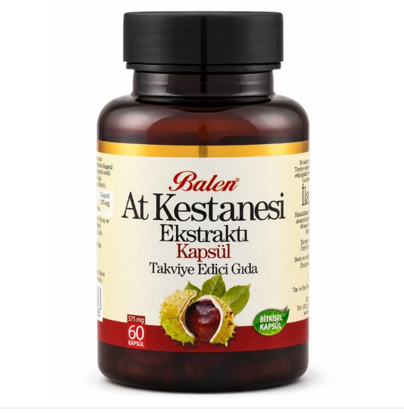 AT KESTANESİ EKSTRAKTI KAPSÜL 375 MG*60