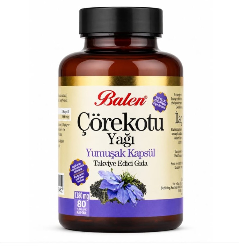 ÇÖREKOTU YAĞI YUMUŞAK KAPSÜL